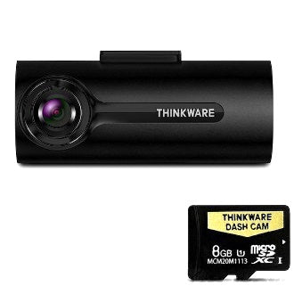 Dash Cam Front 1080P Full HD 12/24 Volt 8GB SD Card