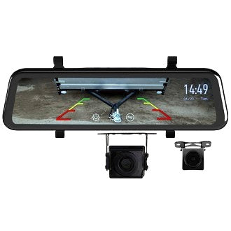 Gator Reverse Camera Kit Mirro r Mount 9 Display With Touch Screen HD Mirror Display 1080P