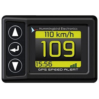 Hummingbird GPS Speed Alert Wi th Odometer and Track Day Func tion