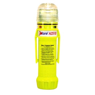 Eflare Amber 8 LED Flashing With Rubber Base IP66 & Hazmat Certified