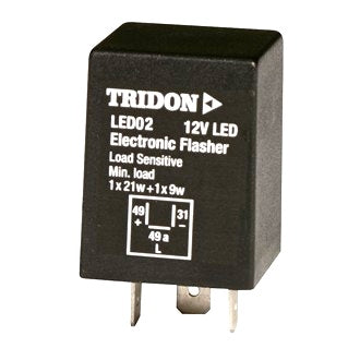 Flasher Can LED Tridon 12V 3 Pin Load Sensitive