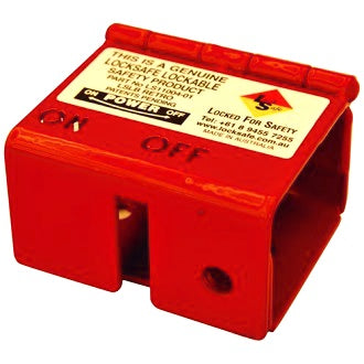 Lockout Bracket Locksafe Red
