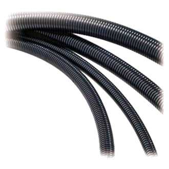 Split Loom Tube Corrugated 7mm x 100m Spool Black