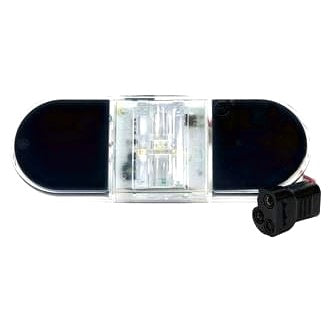 LED Reverse Lamp White 9-32V Oval IP67 165x57mm Clear Lens Grommet Mount