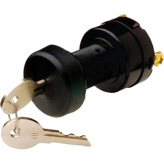 Switch Ignition Marine 6-36V 15A 3 Position Off/On/Start