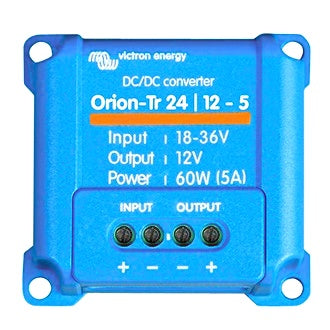 Voltage Reducer 24V-12V DC 5A Single Circuit 60W Orion-Tr