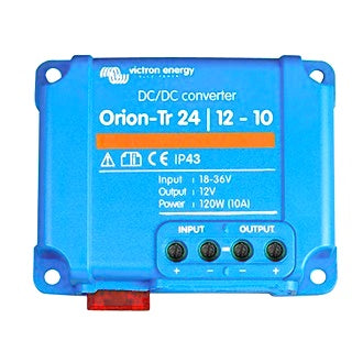 Voltage Reducer 24V-12V DC 10A Single Circuit 120W Orion-Tr