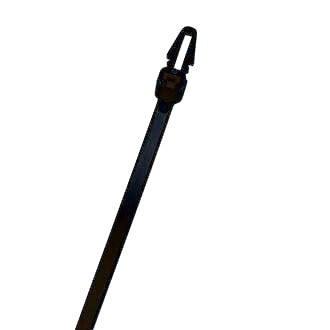 Cable Tie Push Mount 155mm x 3.6mm Pkt 100