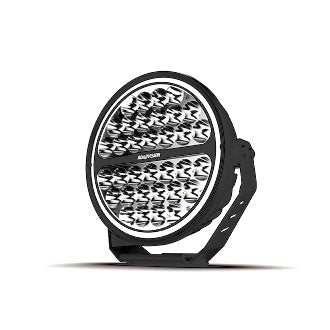 LED Driving Light 9in Stealth 9-32V 34x3W <142W <10485lm TMT Spot Beam + Halo Ring S9