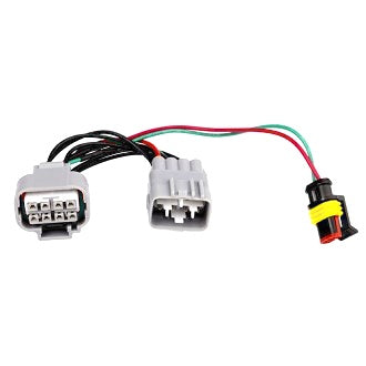 High Beam Patch Harness to Suit Mitsubishi Triton MQ With Factory HID Headlights [8 Pin]