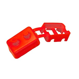 Circuit Breaker Insulator Red Single Pack