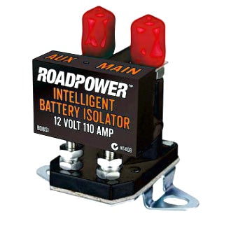 Dual Battery Intelligent Isolator 12V 110A Slim Type