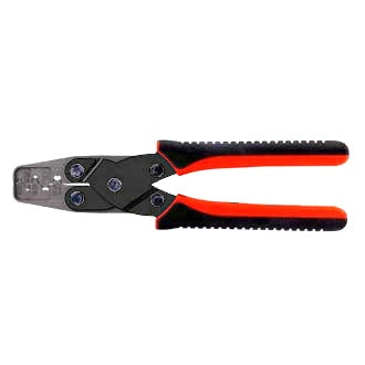 Open Barrel Crimping Tool  to suit QK Type Connectors Wire Size AWG 26-10 Manual