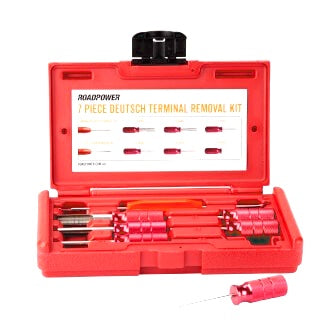 Terminal Removal Tool Kit 7pcs Deutsch Type in Carry Case