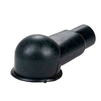 Insulator Terminal Cover Black 2 - 00 B&S Cable 26mm Ring Dome Top Low Profile