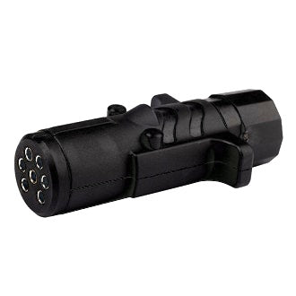 Roadpower Trailer Plug 7 Pin Small Round Blister Packed