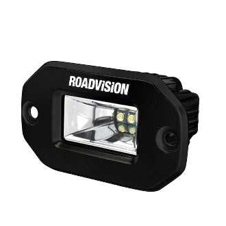 LED Work Light Rectangular 9-36V 2x10W 20W 526lm 120 Flood Beam Flush Mount IP67