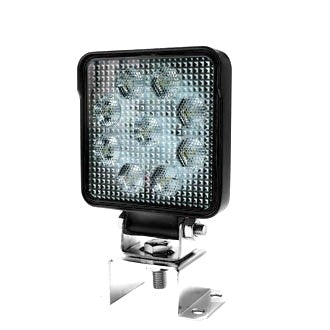 LED Work Light Square 10-30V 9x1.5W 14W 1210lm Flood Beam IP67