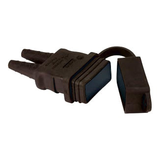 Anderson Connector Boot Black Rubber Load End