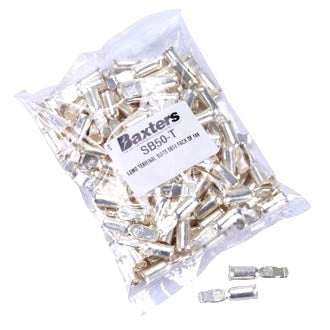 Anderson Connector Terminal Suits SB50 50A 6AWG Contact Pkt 100