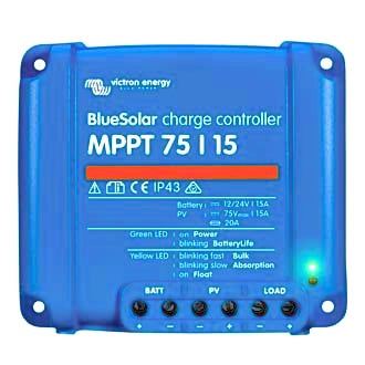 Solar Charger SmartSolar MPPT 75/15 12-24V 15A with Bluetooth