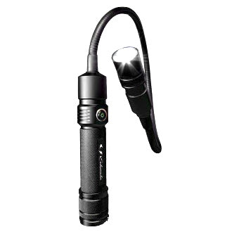 Rechargeable Flexible Torch Torch Aluminium With Magnetic Base, Adjustable Output & Beam