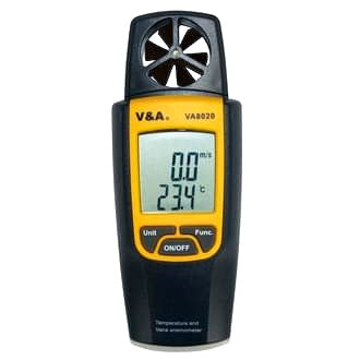 Temperature And Vane Anemometer Mobile A/C and Refrigeration Tool