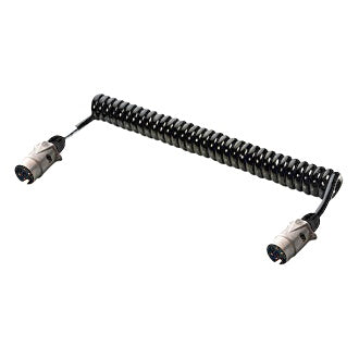 Erich Jaeger 7 pin 3 to 4.6M max standard suzi coil with large round plugs x 2