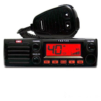 GME 27MHz DIN Mount CB Radio 4W Advanced Noise Limiting Cir cuitry